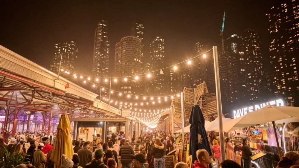 Night markets at Queen Victoria Markets in Melbourne