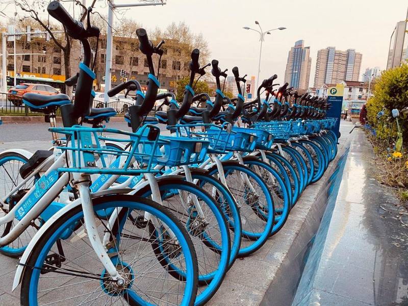 Xe đạp công cộng là lựa chọn lý tưởng nhất để di chuyển trong nội thành An Huy Trung Quốc