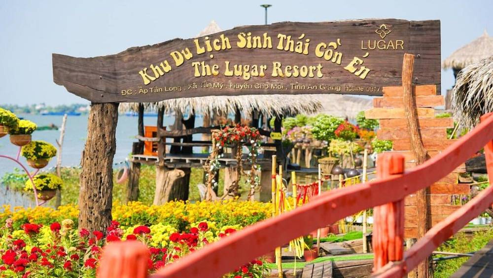 Khu du lịch Cồn Én là điểm đến hấp dẫn nhiều du khách ở miền Tây sông nước