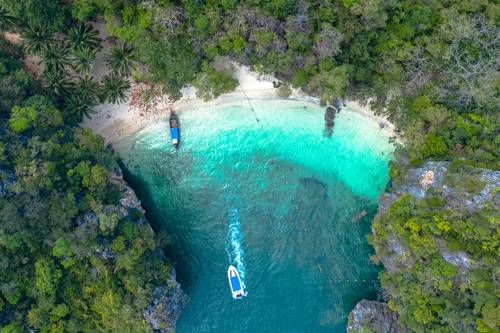 ที่เที่ยวกระบี่ เกาะเหลาลาดิง หรือ เกาะพาราไดซ์