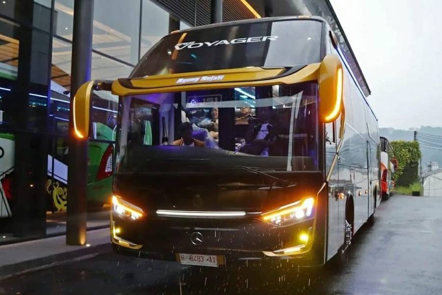 Denah Tempat Duduk Bus Agung Sejati Double Decker