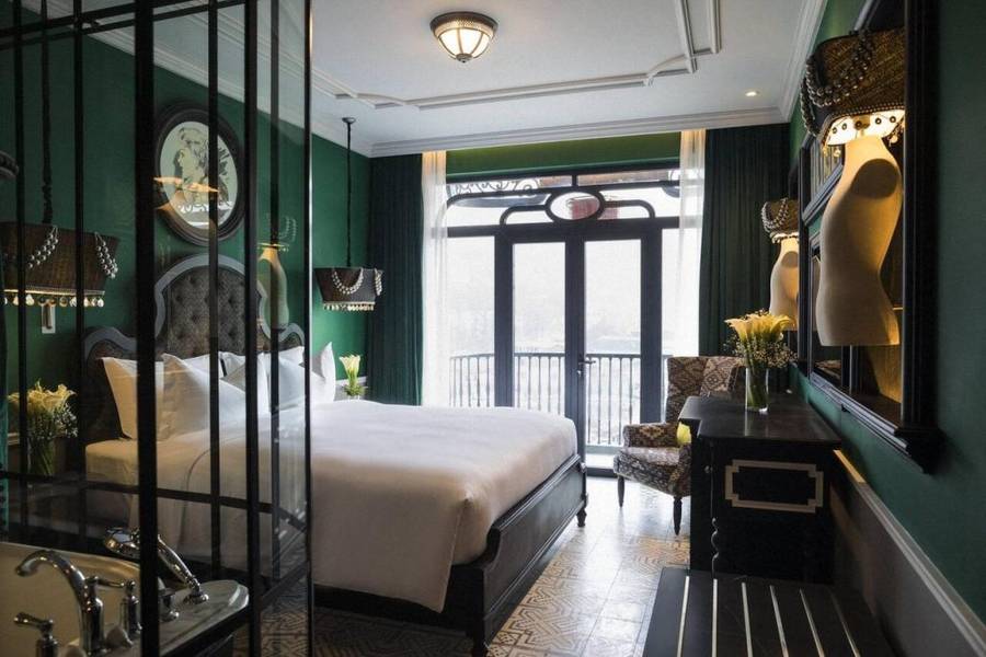 Không gian phòng nghỉ tại khách sạn de la Coupole Sapa - MGallery Collection