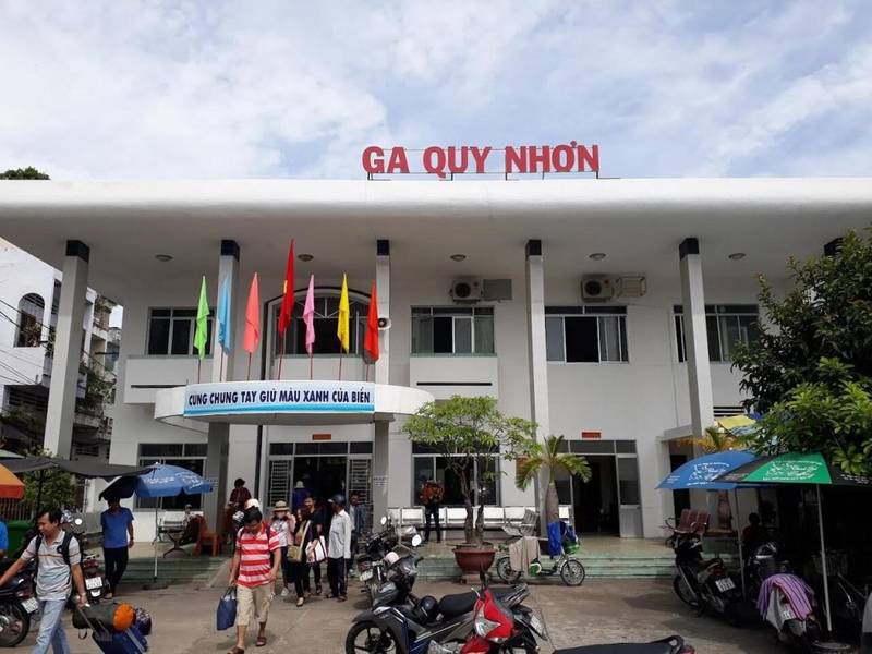 Ga Quy Nhơn là cửa ngõ giao thông quan trọng tại vùng đất miền Trung