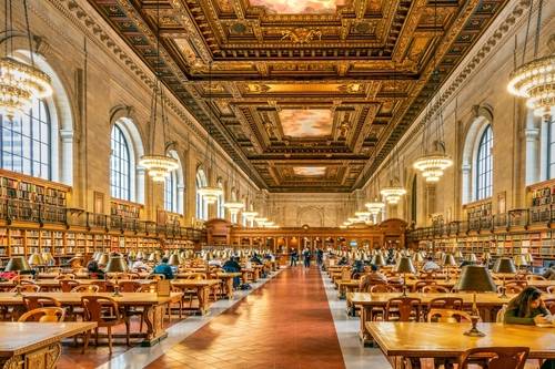 หอสมุดประชาชนนิวยอร์ก (New York Public Library)