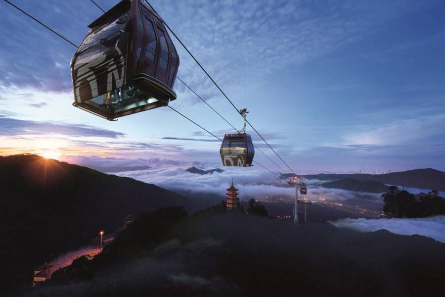 Genting Highlands Premium Outlets นั่งเคเบิลคาร์ลอยฟ้า ที่เที่ยวทาเลเซีย