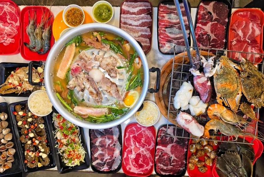 หมูกระทะบาร์บีคิว สเตชั่น (ที่ตลาดนัดเลียบด่วน)