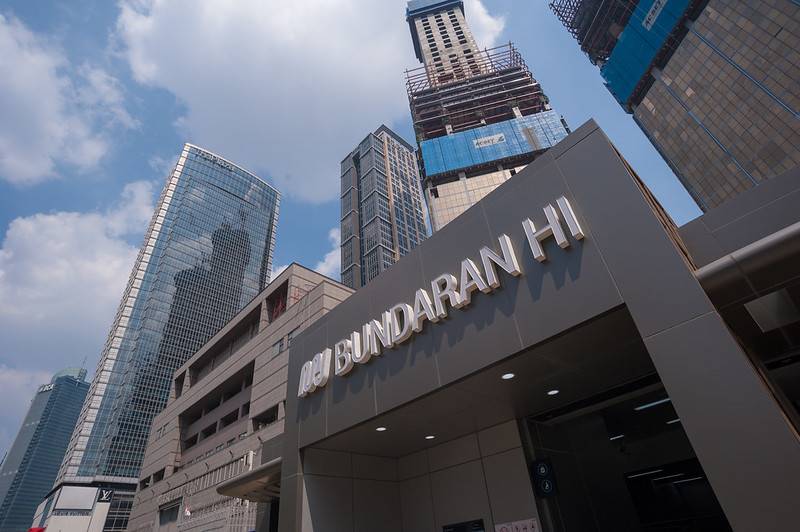  Stasiun Bundaran HI Bank DKI