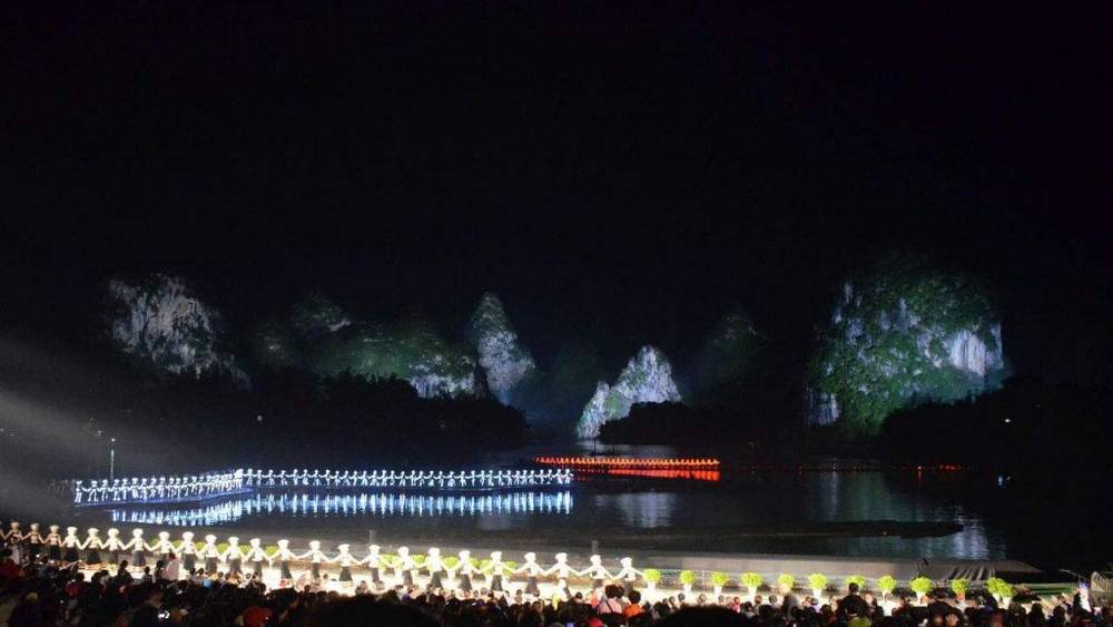 Mùa xuân và mùa thu là thời điểm lý tưởng để thưởng thức show diễn Ấn tượng Liu Sanjie