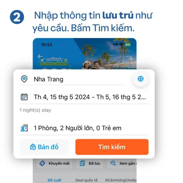 nhap thong tin luu tru tren traveloka