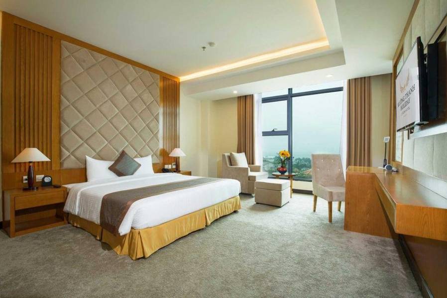 Không gian lưu trú sang trọng và đầy đủ tiện nghi tại Muong Thanh Holiday Ly Son