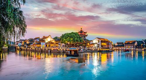 ถนนโบราณซานถังเจีย (Shantang Street – 山塘街)
