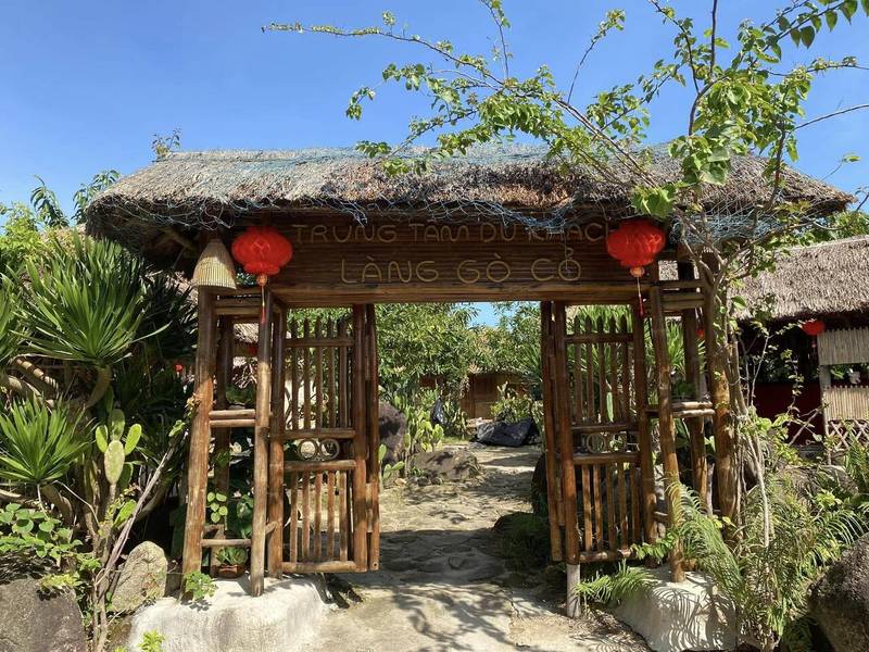 Làng Gò Cỏ là không gian đậm nét cổ xưa, mộc mạc của làng chài ven biển