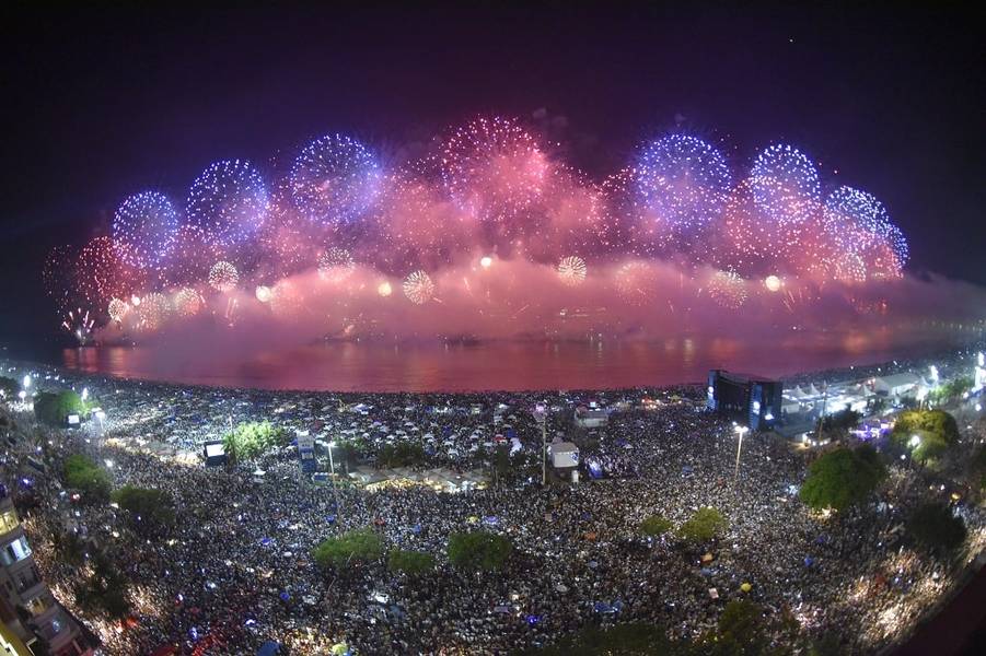 Konser Tahun Baru Copacabana, Brazil (1994/1995)