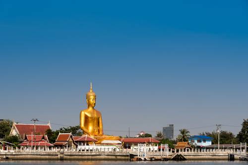 วัดบางจาก ที่เที่ยวนนทบุรี