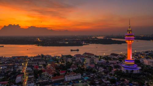 ที่เที่ยวสมุทรปราการ - หอชมเมือง สมุทรปราการ