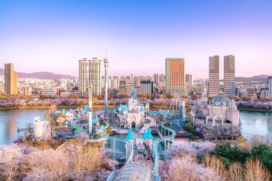 สวนสนุก Lotte World ที่เที่ยวโซล