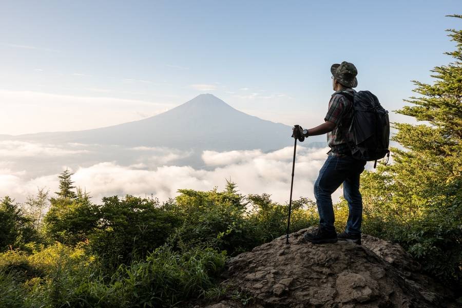 Fuji Subaru Line 5th Station là điểm khởi hành cho hành trình chinh phục núi Phú Sĩ.