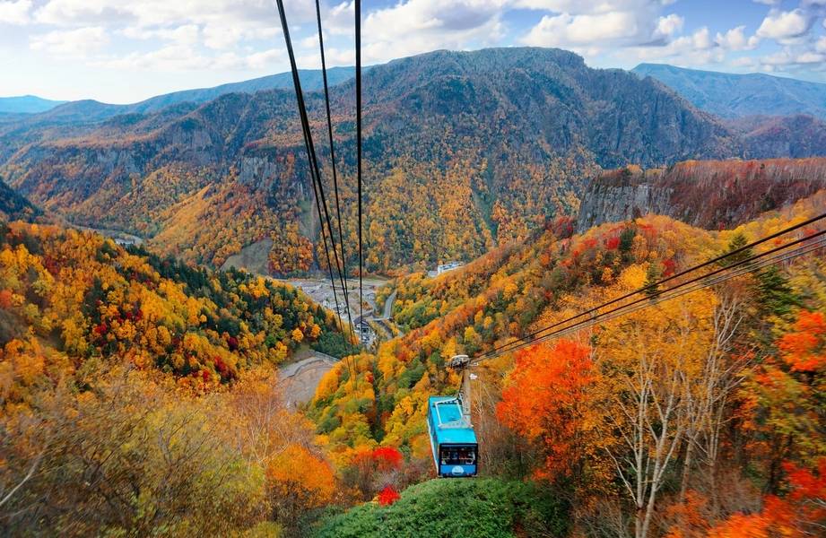 Hokkaido mùa thu làm say lòng du khách bằng khung cảnh lãng mạn.