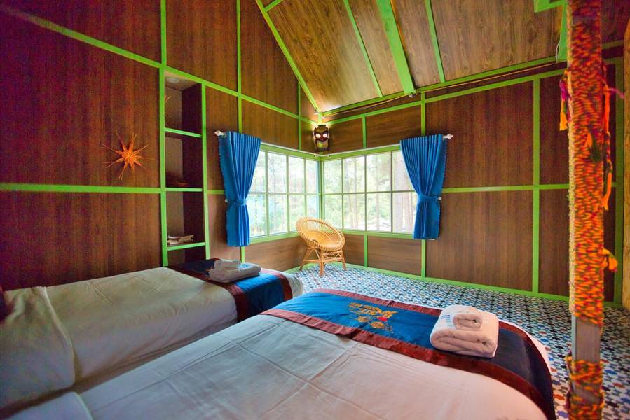 Rosie Garden Mang Den với phòng nghỉ ấm áp và đầy đủ tiện nghi