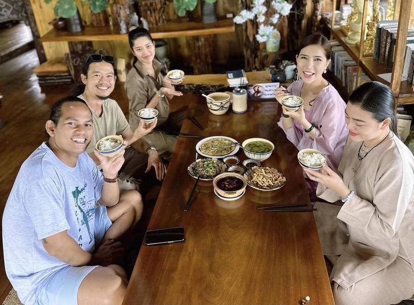 Ẩm thực Đồi Tiên Nhân nổi bật với nguyên liệu tươi ngon bản địa