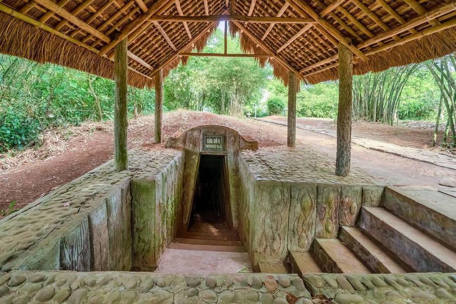 Địa đạo Vịnh Mốc với hệ thống hầm ngầm dài gần 2 km