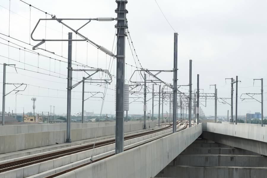 Stasiun LRT Tertinggi di Jabodetabek
