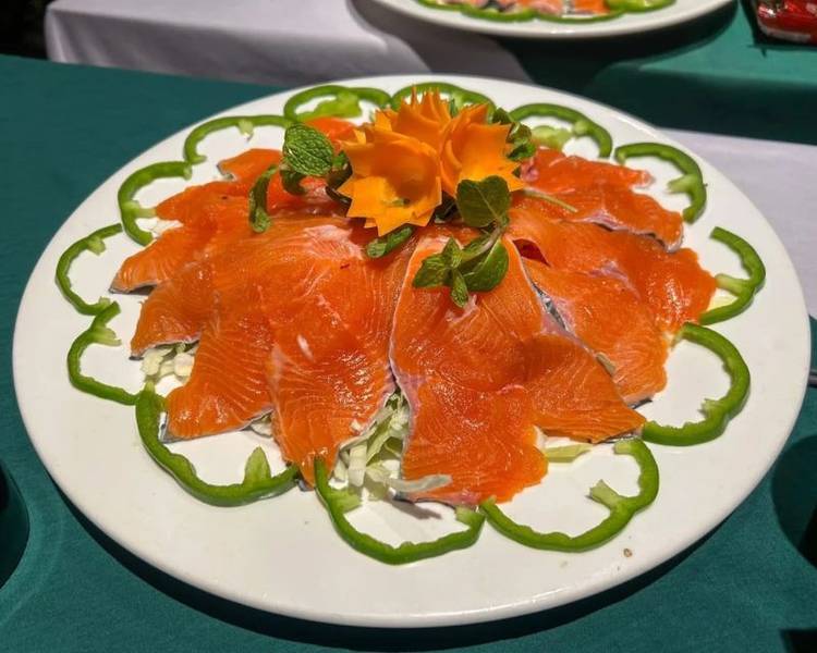 Cá hồi dần trở thành một đặc sản của Sapa. 