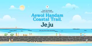Aewol Handam Coastal Trail, Jeju, Traveloka Team