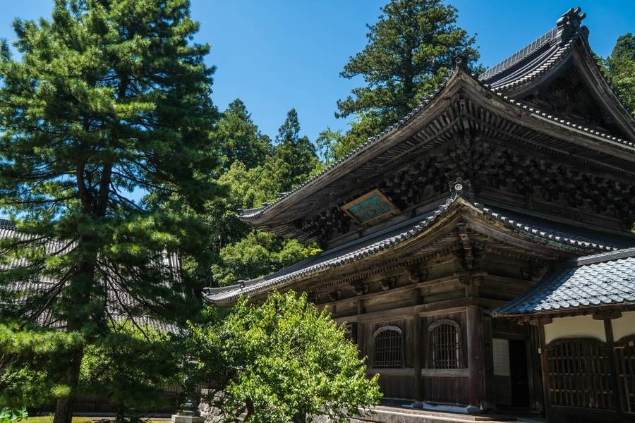 Chùa Eiheiji với nét đẹp cổ kính. 