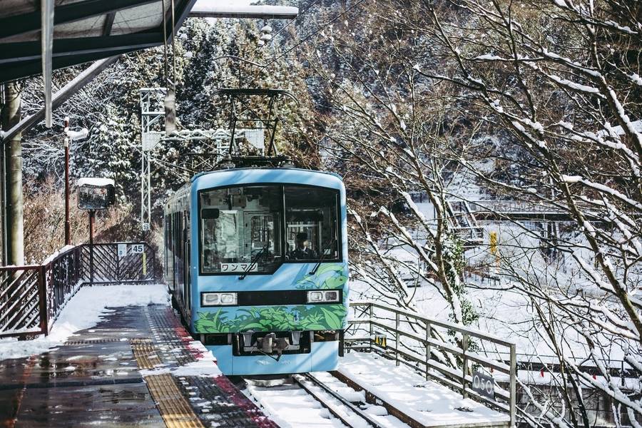 Trải nghiệm cáp treo lên đỉnh Mount Hiei. 