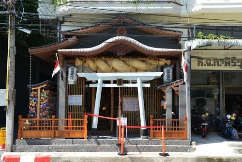 ศาลเจ้าชินโตศรีราชา ที่เที่ยวชลบุรี