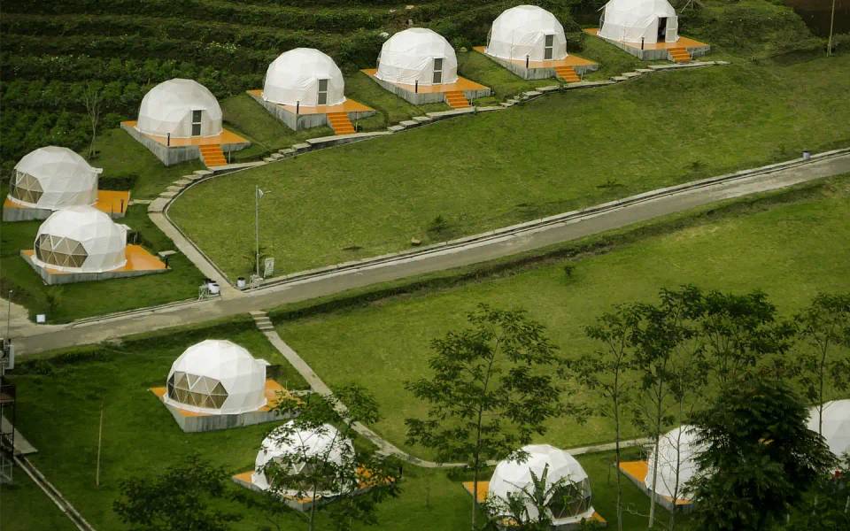 Glamours Carani at Lembah Indah Glamping Resort Syariah - Exterior/Building