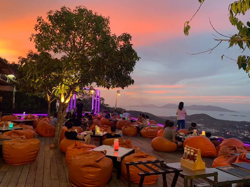 ร้านอาหารสมุย - The Roof Samui