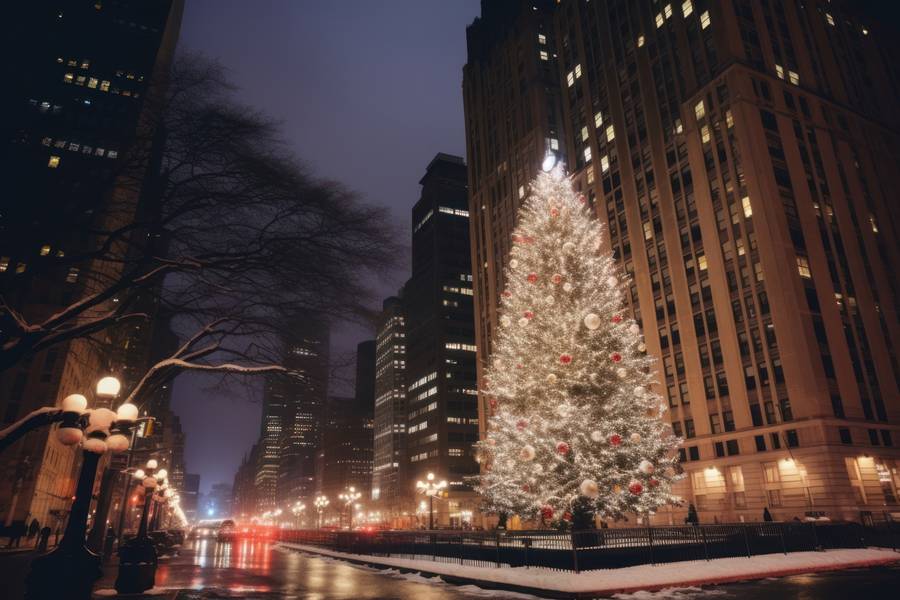 christmas in new york city