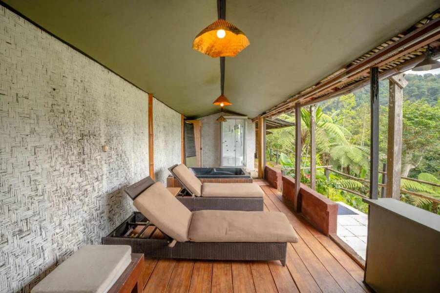 Sang Giri Mountain Tent Resort - Ruang Santai