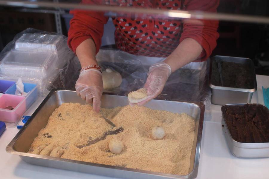 Mochi là món bánh đặc sản ở Hoa Liên. 