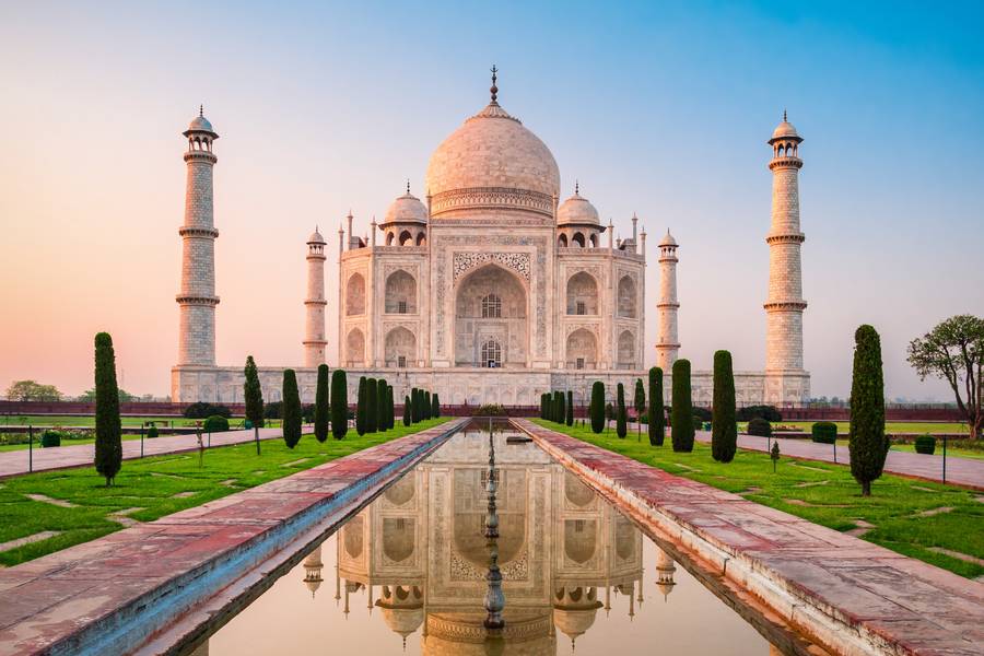Taj Mahal, symbolizes eternal love