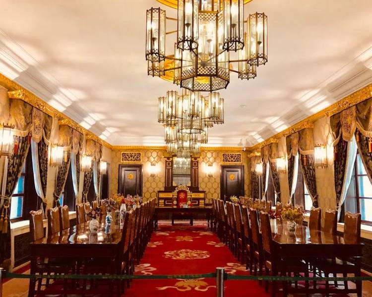 Bảo tàng Cung điện Mãn Châu Quốc ở Cát Lâm là nơi ở của vị hoàng đế của cuối cùng nhà Thanh.