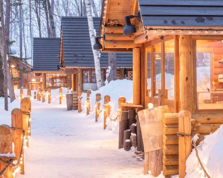 Ngôi làng cổ tích Ningle Terrace với ánh đèn rực rỡ vô cùng lãng mạn.