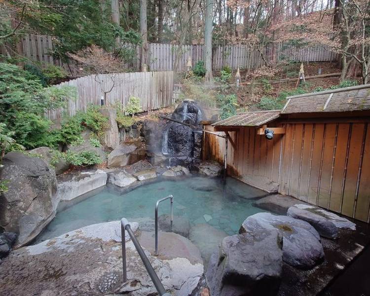 Trải nghiệm tắm onsen sau khi tham quan Jigokudani.