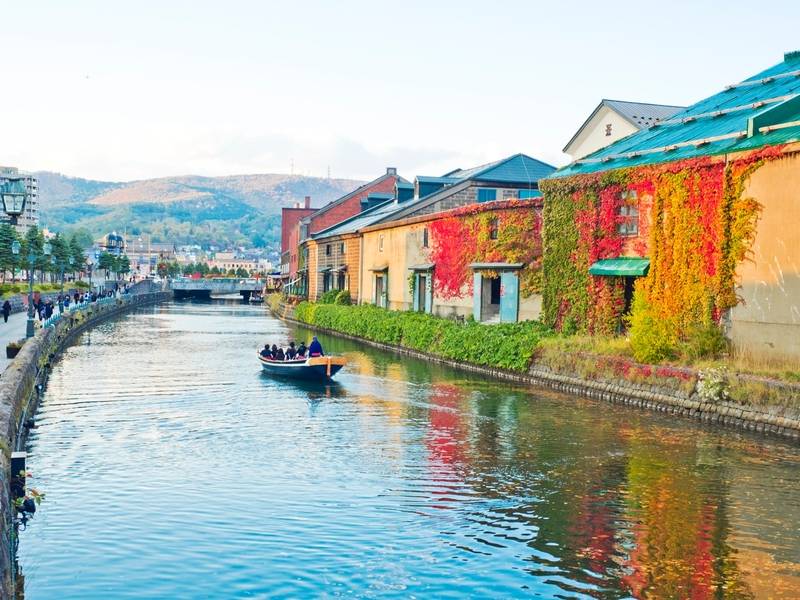 Kênh đào Otaru nổi tiếng với vẻ đẹp mộng mơ và lãng mạn. 
