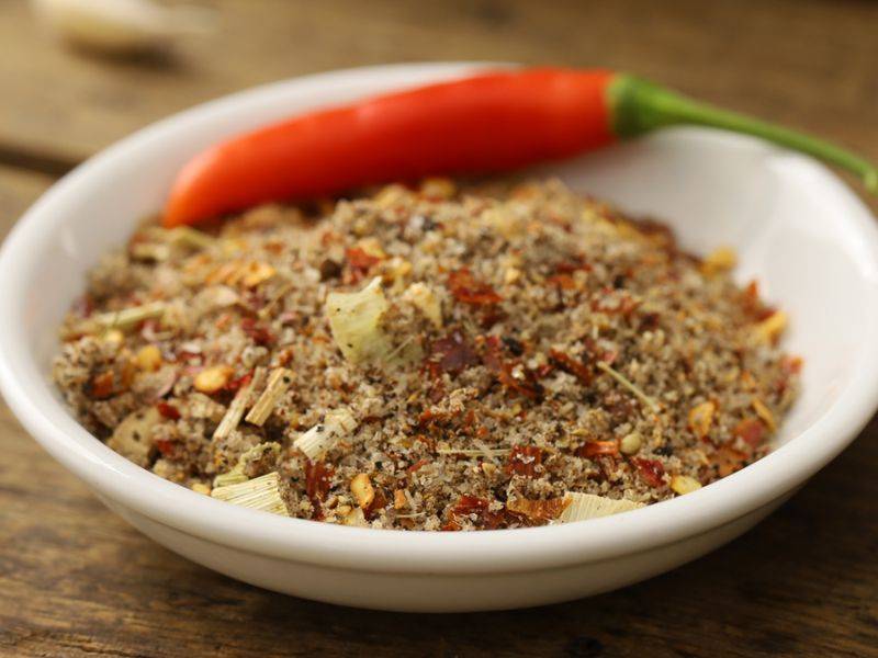 Chẳm chéo là linh hồn của nhiều món ăn Tây Bắc và là gia vị không thể thiếu trong ẩm thực Sơn La