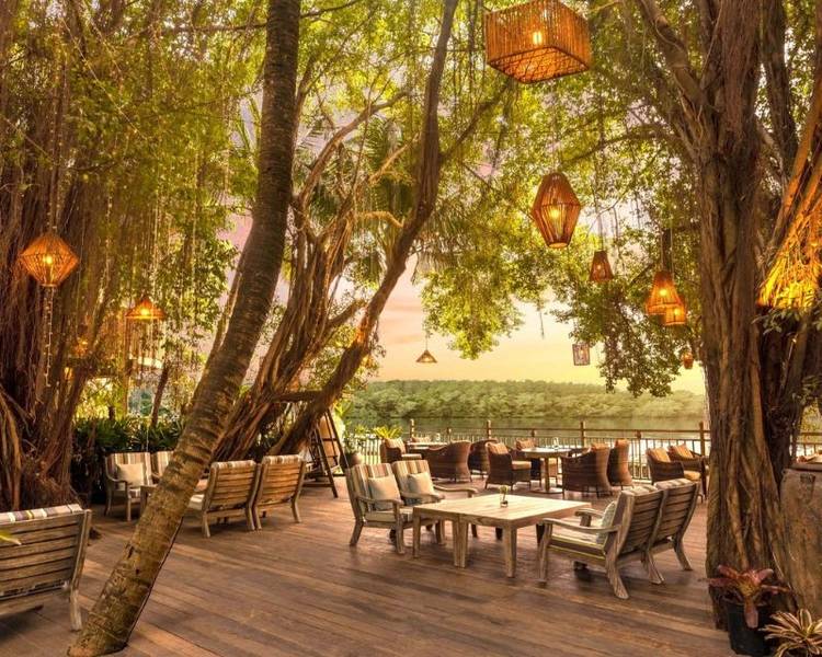 Các gia đình khi đến An Lâm Retreats Saigon River review không gian ở đây thoải mái, gần gũi với thiên nhiên.
