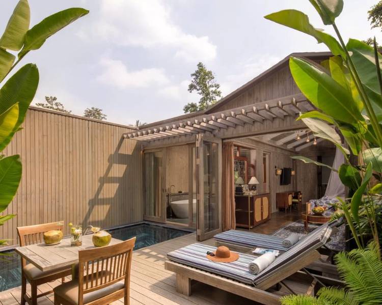 Garden Pool Villa được nhiều du khách đến An Lâm Retreats Saigon River review đánh giá cao bởi có nhiều góc sống ảo.