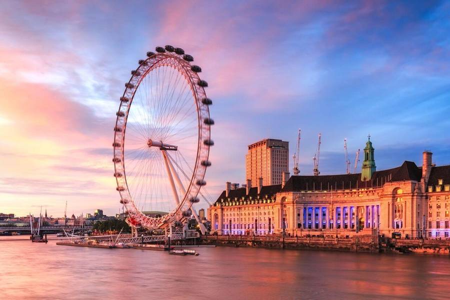 London Eye là vòng quay quan sát dạng đòn bẩy lớn nhất thế giới.