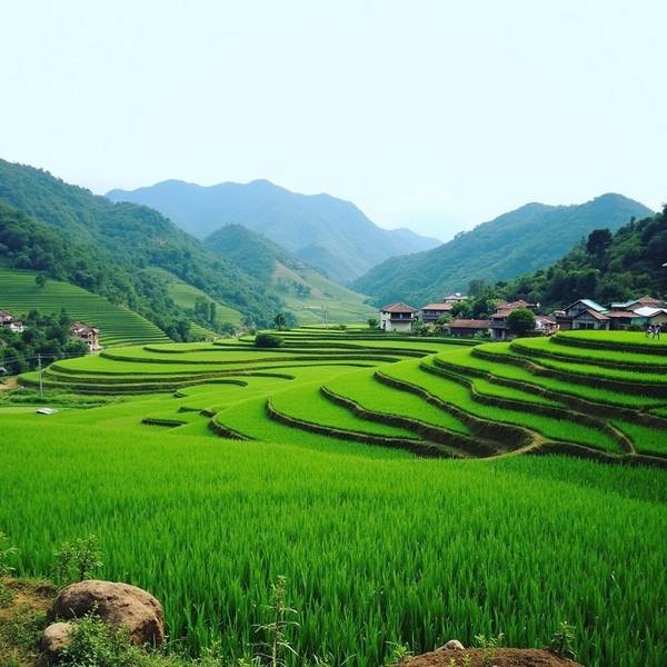 빠꼬 차밭 전경