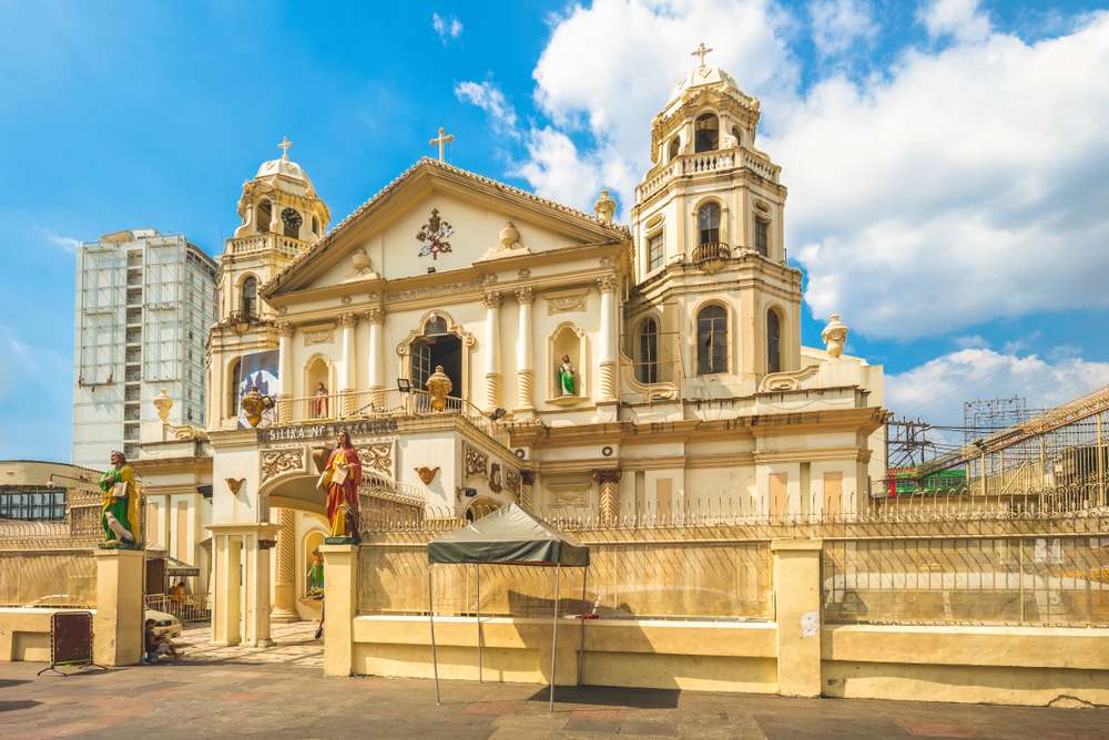 Quiapo Lettering Quiapo Church Picture