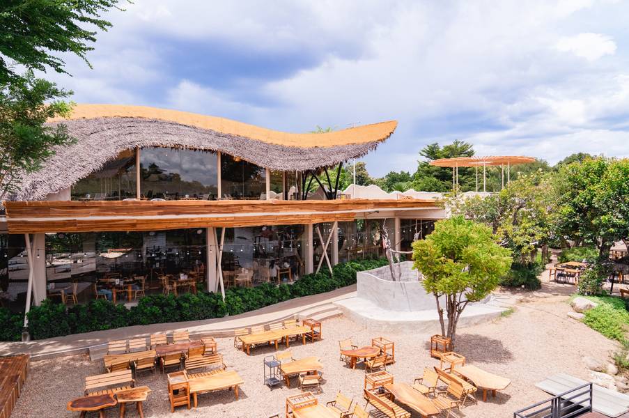 คาเฟ่กาญจนบุรี ริมน้ำ