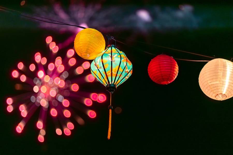  Lanterns and Firework Displays
