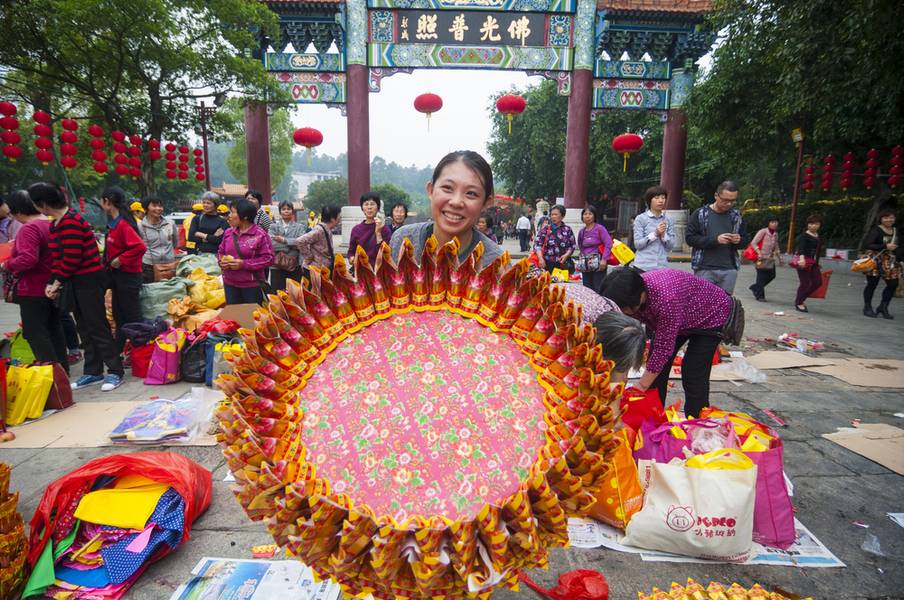 Chinese New Year is the day when the buddist goddess